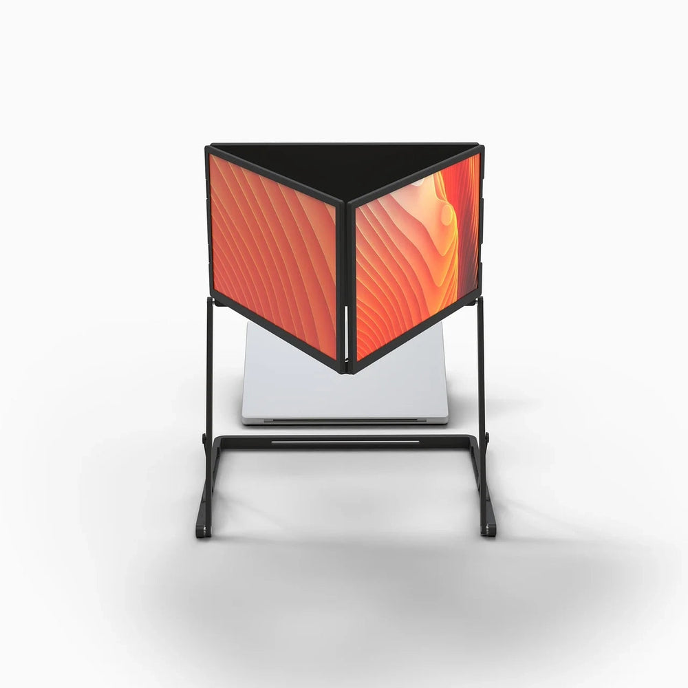 Triple expandable screen travel companion